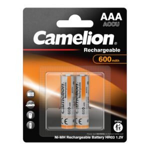 CAMELION NI-MH HR03 / AAA / 600mAh / 1.2V / BP2