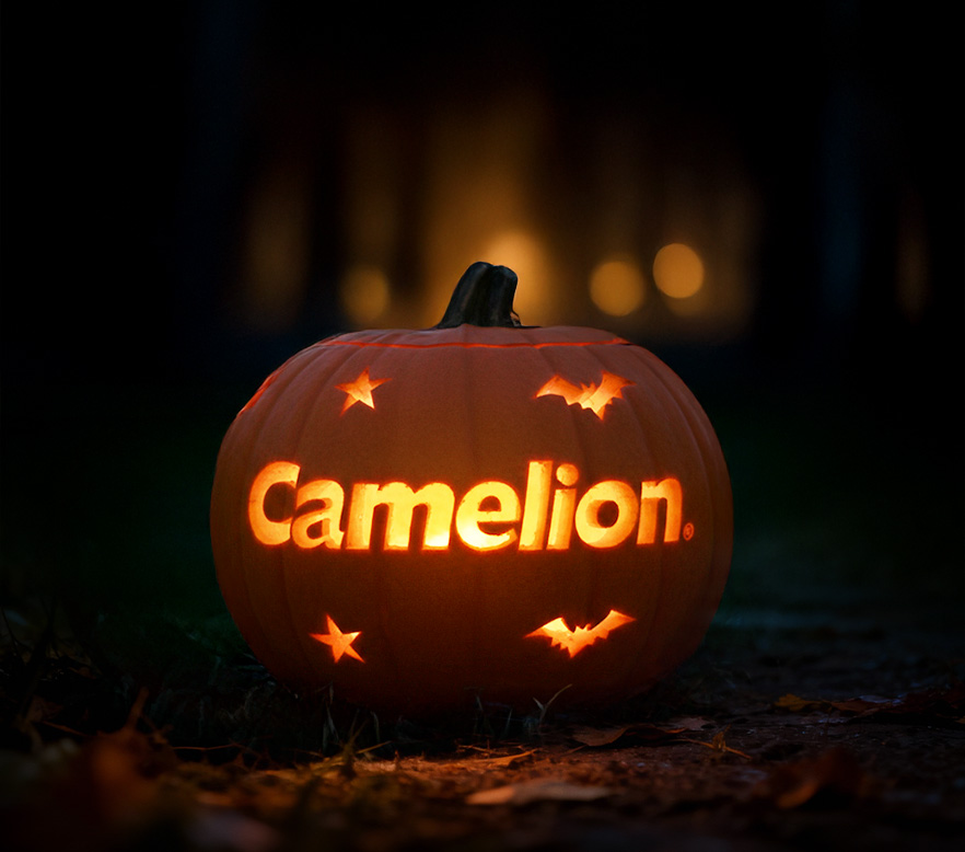 Camelion toivottaa iloista Halloweeniä! 🎃