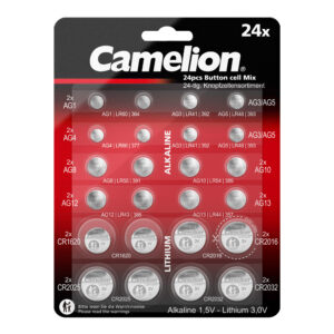 CAMELION AG Alkaline + CR litium-nappiparistopakkaus, 24 kpl