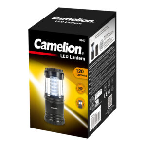 CAMELION S807-CB – 30 LED:n lyhty, musta